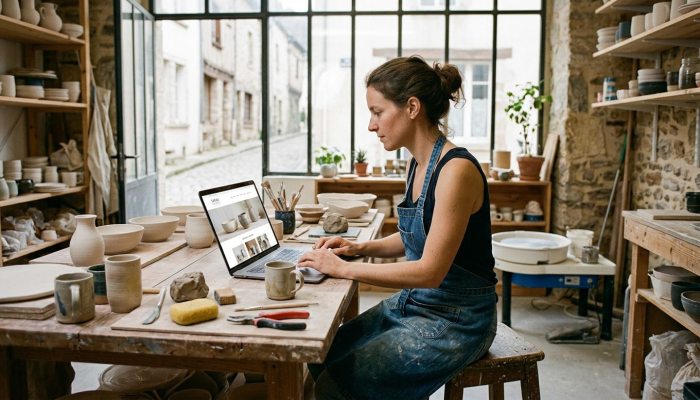 Sites vitrines : l’arme secrète des artisans pour se démarquer localement